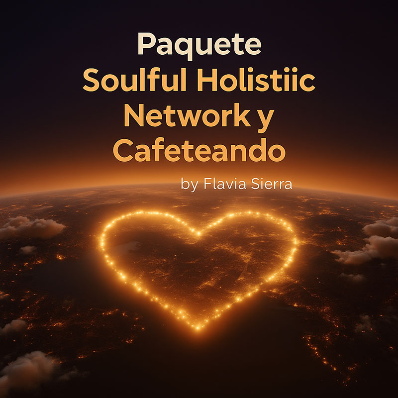 Paquete: Soulful Holistic Network y Cafeteando con Fla